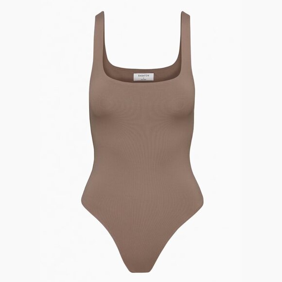Aritzia Babaton Contour Square Neck Tank Bodysuit - Picture 4 of 8